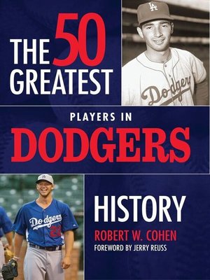cover image of The 50 Greatest Players in Dodgers History